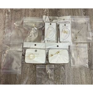 Earring Jewelry Ear Crawler Wrap Hook Gift Set Lot #7